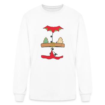 Elf Costume - Men's Long Sleeve T-Shirt - white - Front