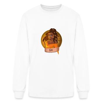 Leo - Men's Long Sleeve T-Shirt - white - Front