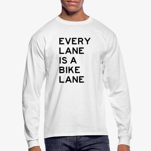 Every Lane is a Bike Lane - Men's Long Sleeve T-Shirt