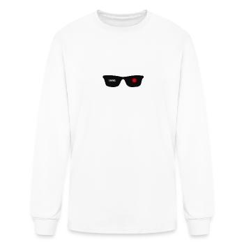 glasses red eye 1991 - Men's Long Sleeve T-Shirt - white - Front