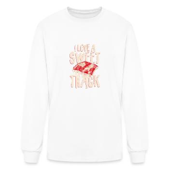 Sweet track - Men's Long Sleeve T-Shirt - white - Front