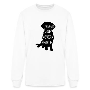 uploaded - Men's Long Sleeve T-Shirt - white - Front