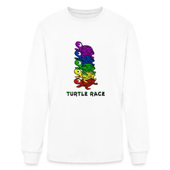 Turtle - Men's Long Sleeve T-Shirt - white - Front