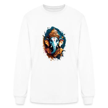 Lord Ganesha - Men's Long Sleeve T-Shirt - white - Front