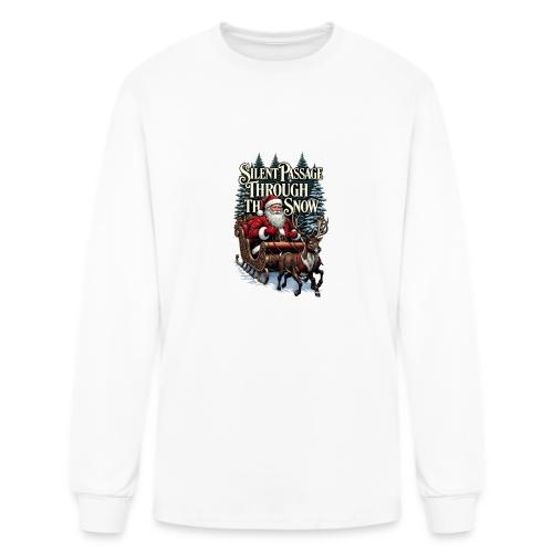 Nostalgic Santa T-Shirt - Men's Long Sleeve T-Shirt