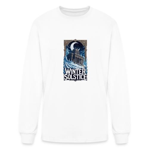 Winter Solstice Temple T-Shirt - Men's Long Sleeve T-Shirt