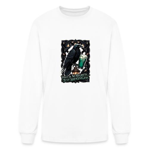 Sarcastic Raven Shenanigans Tee - Men's Long Sleeve T-Shirt