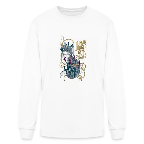 Human Jungle Gym Fox Tee - Men's Long Sleeve T-Shirt