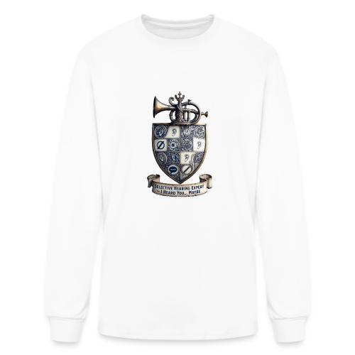 Selective Hearing Expert Crest T Shirt - Men's Long Sleeve T-Shirt