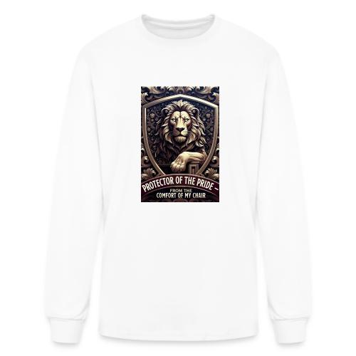 Lion King T Shirt, Funny Low-Effort Father Gift - Men's Long Sleeve T-Shirt