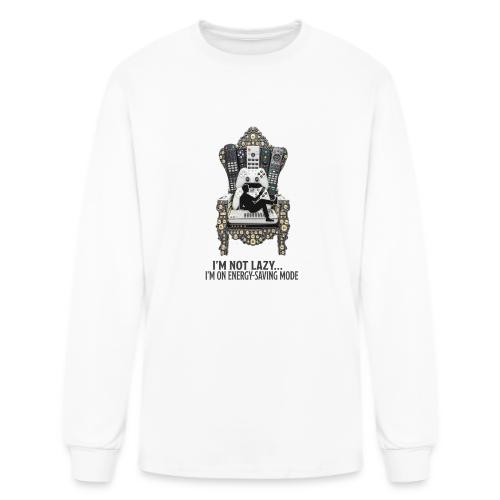 Remote Throne Procrastinator T Shirt, Dad Gift - Men's Long Sleeve T-Shirt