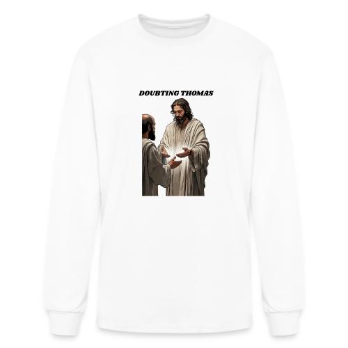 Doubting Thomas Resurrection T Shirt, Gift - Men's Long Sleeve T-Shirt