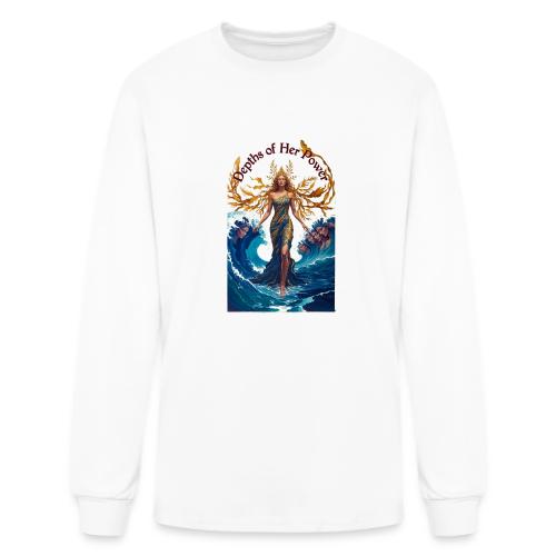 Women’s Day Tidal Sovereign T Shirt, Gift for Wife - Men's Long Sleeve T-Shirt