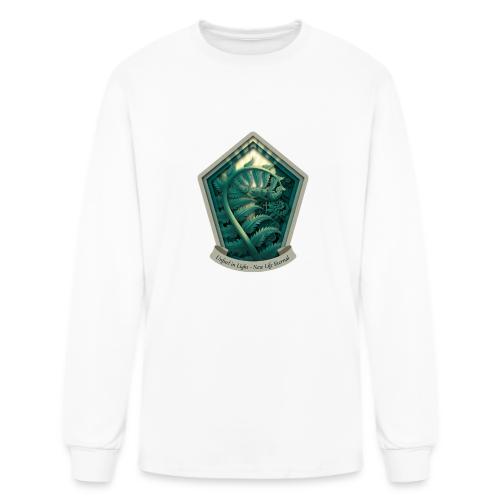 Easter Unfurl in Light Fern T Shirt, Spring Gift - Men's Long Sleeve T-Shirt