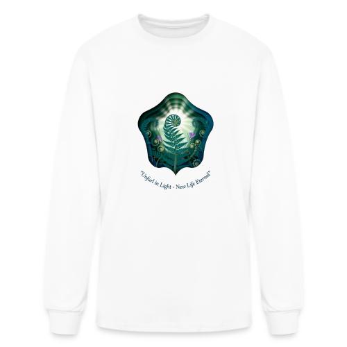 Easter Unfurl in Light Resurrection T Shirt, Gift - Men's Long Sleeve T-Shirt