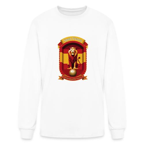 Spain Lion Victory T-Shirt, Flag Pride Crest Gift - Men's Long Sleeve T-Shirt