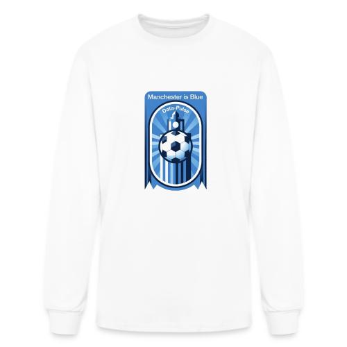 Manchester is Blue Soccer City T Shirt, Apparel - Men's Long Sleeve T-Shirt