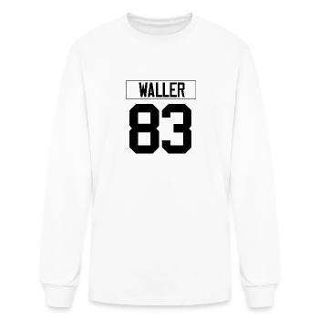Just Waller 83 Raiders - Men's Long Sleeve T-Shirt - white - Front