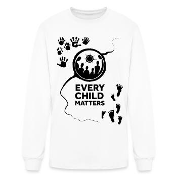 Every Child Matters - Men's Long Sleeve T-Shirt - white - Front