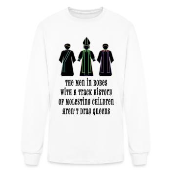 Men In Robes - Men's Long Sleeve T-Shirt - white - Front