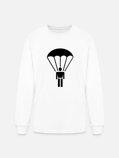 parachute - Men's Long Sleeve T-Shirt - white