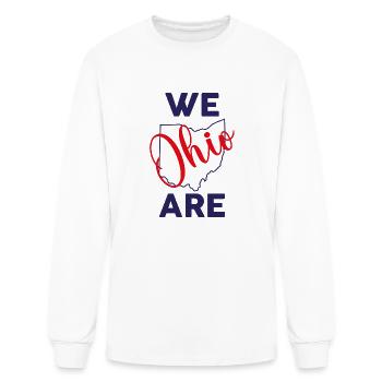 WE ARE OHIO - Men's Long Sleeve T-Shirt - white - Front