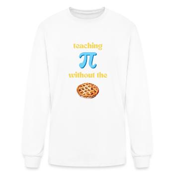 Math Teacher - Men's Long Sleeve T-Shirt - white - Front