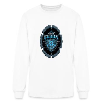 St Felix and the Spider of Nola Cute Catholic - Men's Long Sleeve T-Shirt - white - Front