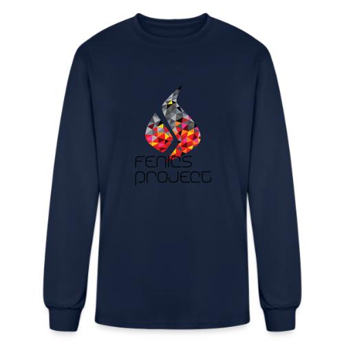FEniCS Official Logo - Men's Long Sleeve T-Shirt
