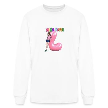 Nick Name L - Men's Long Sleeve T-Shirt - white - Front