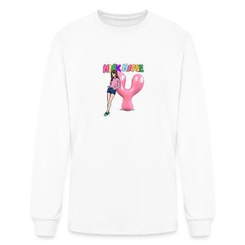 Nick Name Y - Men's Long Sleeve T-Shirt - white - Front