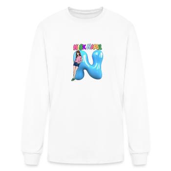 Nick Name N - Men's Long Sleeve T-Shirt - white - Front