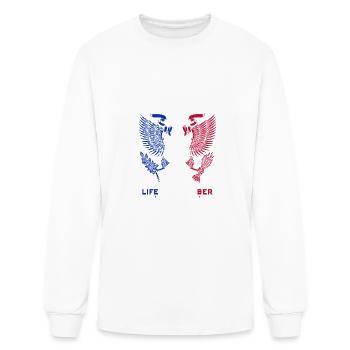 Ronni Name T Shirt - Ronni Eagle Lifetime Member G - Men's Long Sleeve T-Shirt - white - Front