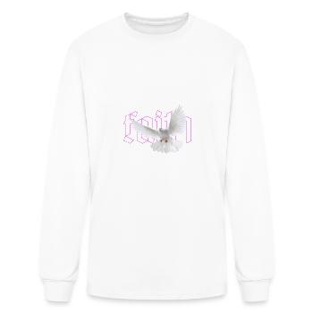 faith - Men's Long Sleeve T-Shirt - white - Front