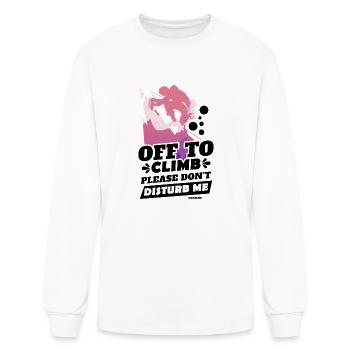 Climb - Men's Long Sleeve T-Shirt - white - Front