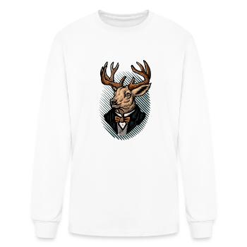 Deer Professional - Men's Long Sleeve T-Shirt - white - Front