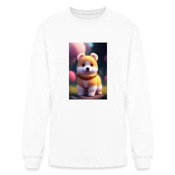 DOG LOVERS - Men's Long Sleeve T-Shirt - white - Front