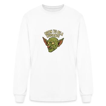Stickers Goblin - Men's Long Sleeve T-Shirt - white - Front
