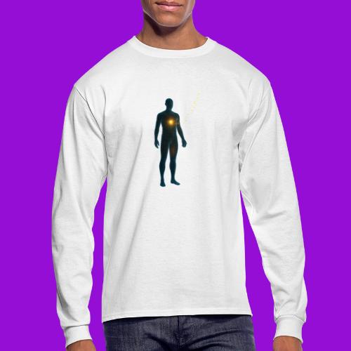 Glowing Chest Personl - Men's Long Sleeve T-Shirt