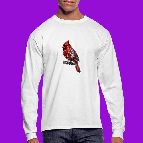 Silver Cardinal - Men's Long Sleeve T-Shirt