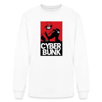 Cyberpunk  - Men's Long Sleeve T-Shirt - white - Front