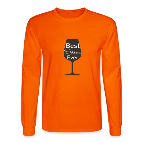 Alcohol Shrink Is The Best Shrink - Men's Long Sleeve T-Shirt