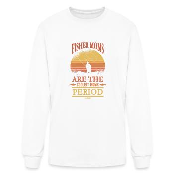 pêcheur - T-shirt à manches longues Homme - blanc - Devant