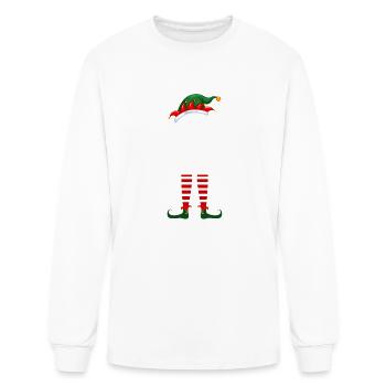 I'M The Artsy Elf Matching Family Unique Christmas - Men's Long Sleeve T-Shirt - white - Front