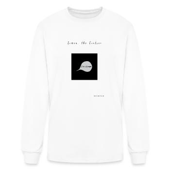 Simon, the Evolver - Men's Long Sleeve T-Shirt - white - Front