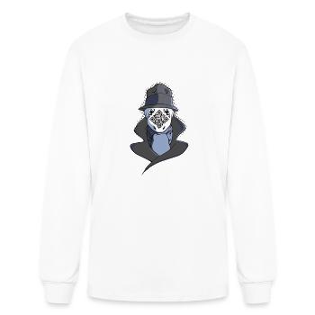 QRcode rorschach watchmen comic - Men's Long Sleeve T-Shirt - white - Front