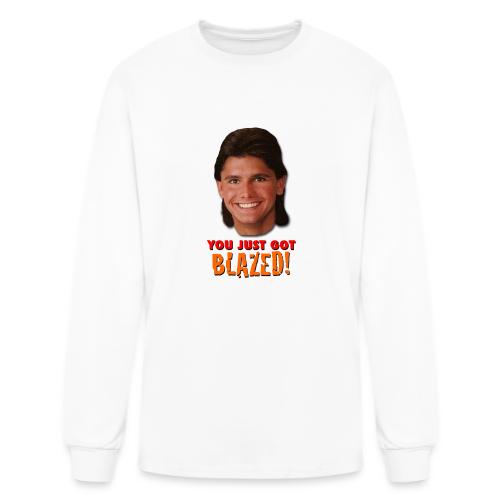 Average Homeboy Big Head T-Shirt - Men's Long Sleeve T-Shirt