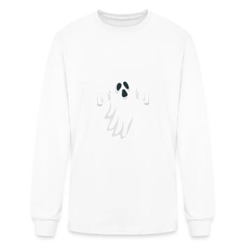 The Ghost of Disapproval - Men's Long Sleeve T-Shirt - white - Front