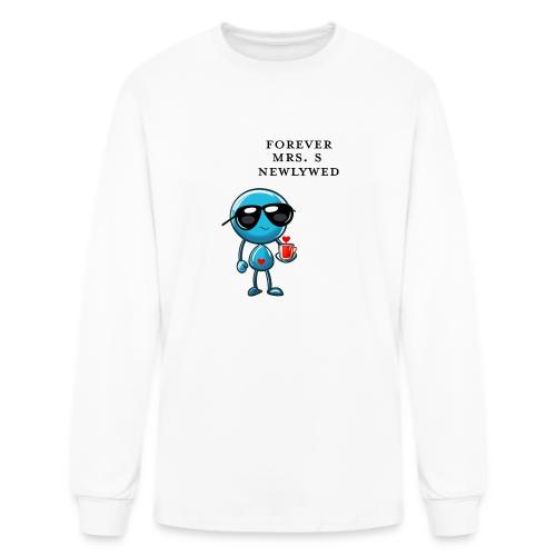 Mrs S Forever Newlywed - Men's Long Sleeve T-Shirt