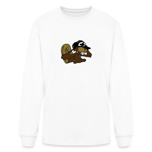 Beaver DJ - Men's Long Sleeve T-Shirt
